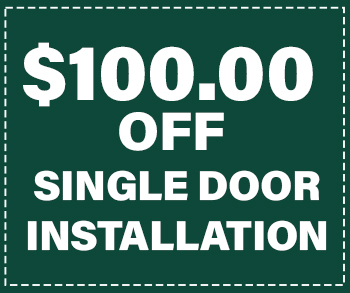 100 Off Door Installation